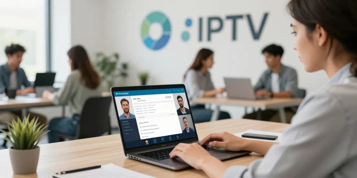 Professional IPTV reseller providing reliable service in a trusted local business environment.