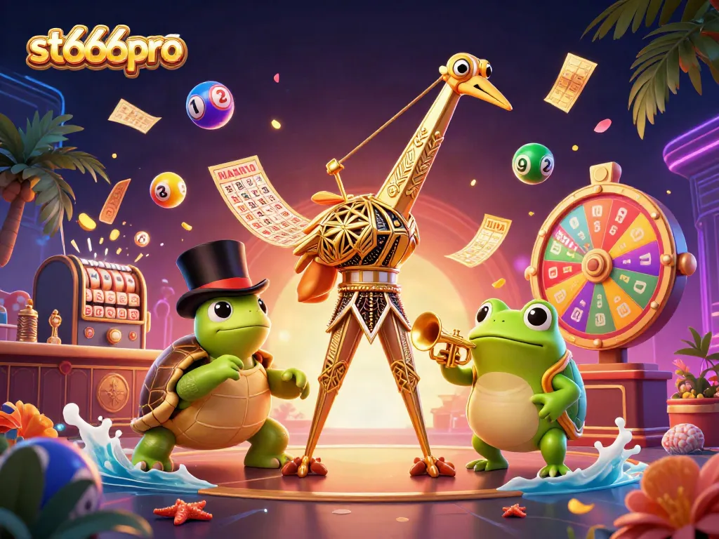 Engage with thrilling games at st666pro, featuring vibrant lottery balls, immersive animations, and a speakeasy vibe