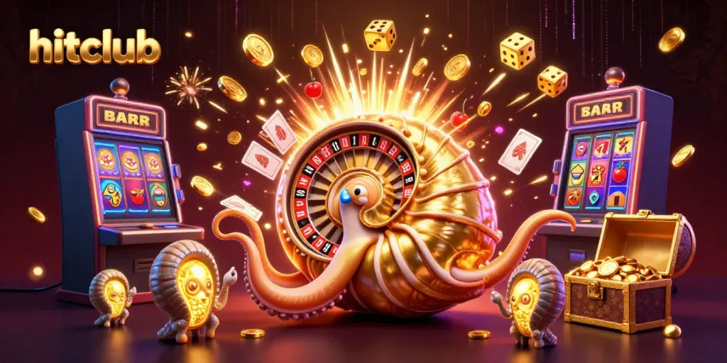 Engage in thrilling gameplay at hitclub featuring 3D characters, dynamic slots, and vibrant casino elements.
