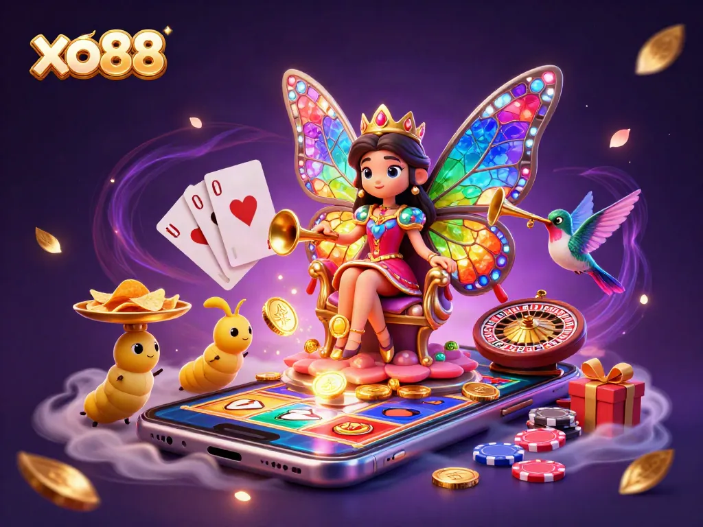 Experience exciting games at xo88 with vibrant visuals and captivating casino elements.
