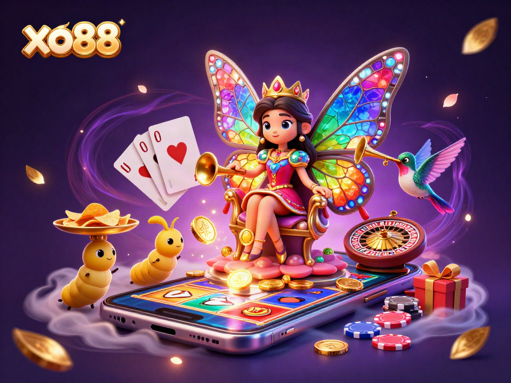 Experience exciting games at xo88 with vibrant visuals and captivating casino elements.