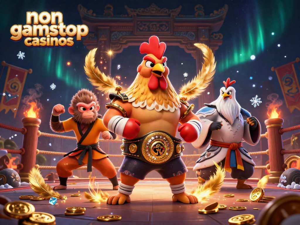 Experience thrilling action at non gamstop casinos with dynamic characters in a vibrant 3D environment.